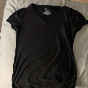 black simple tee, super soft ,
